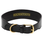 Leather Dog Collar - RESCUE